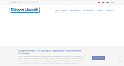 Desktop Screenshot of octopusmedical.se