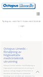 Mobile Screenshot of octopusmedical.se